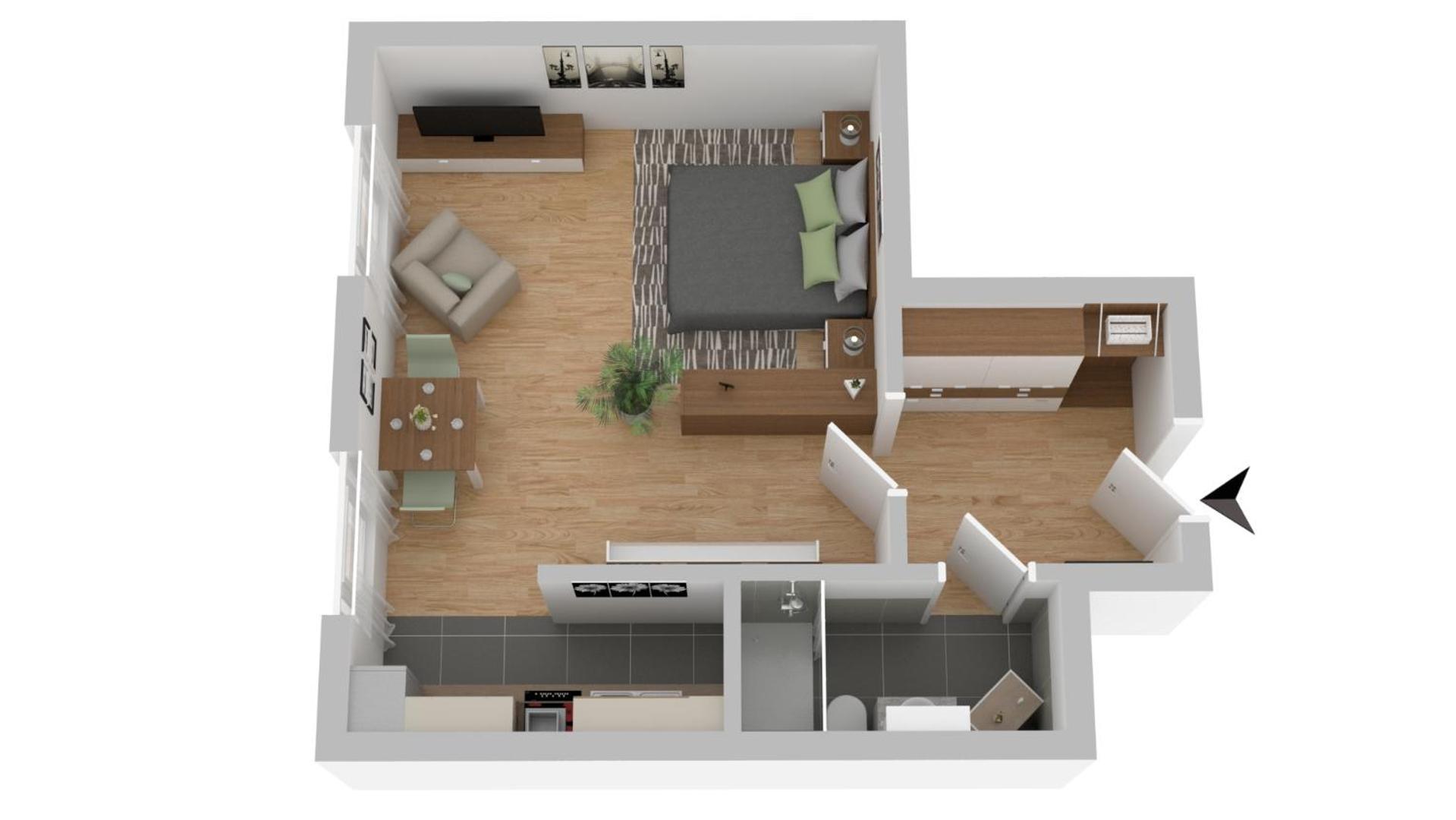 Business-Apartment Rathausstrasse - 34Qm Privatssphaere Bargteheide Extérieur photo